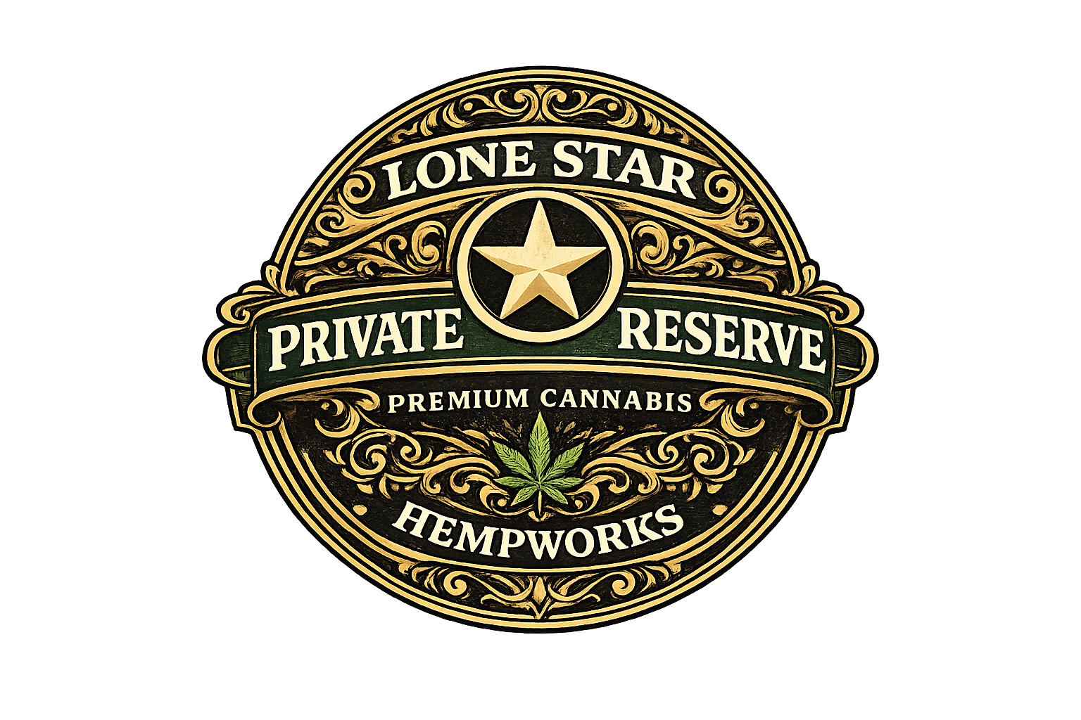 Lone Star Hempworks Private Reserve emblem